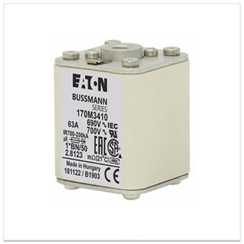 170M 690V/700V(40-2000A)平端安装- 伊顿bussmann熔断器-巴斯曼 